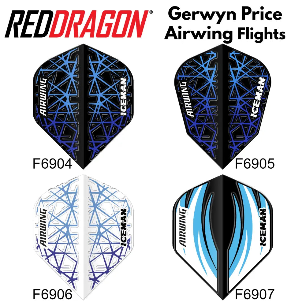 Red Dragon Gerwyn Price Iceman Airwing Molded Flights