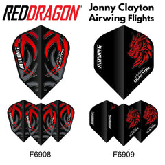 Red Dragon Jonny Clayton Airwing Molded Flights