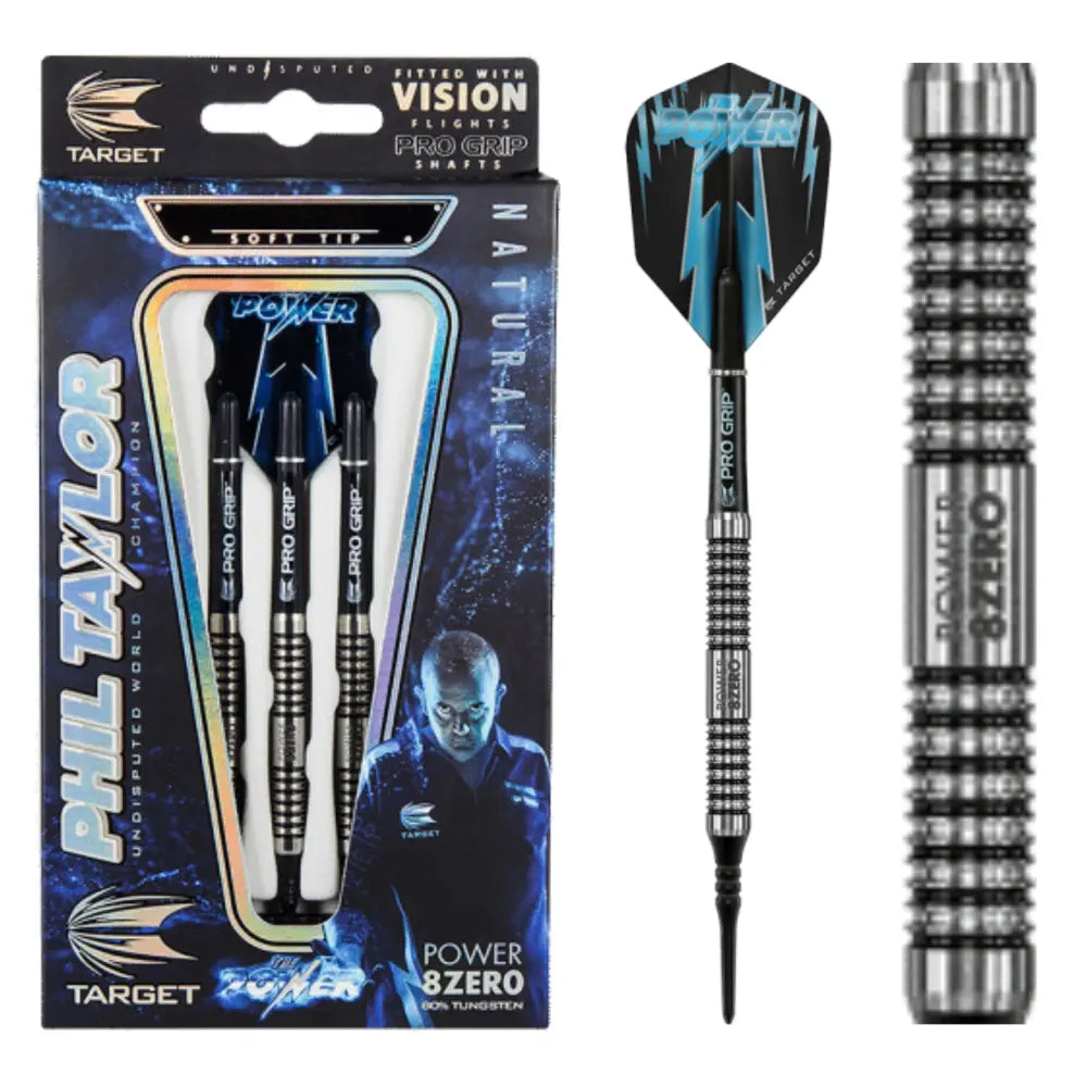 Celuj w miękkie rzutki Phil Taylor Power 8zero