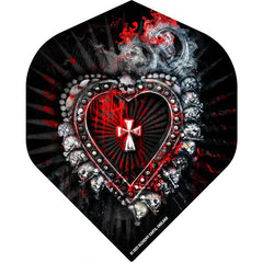 Alchemy Dart Flights - Official Licensed - Std - No2 - Cross Heart - FutureDart