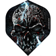 Alchemy Dart Flights - Official Licensed - Std - No2 - Dark Age Skull - FutureDart