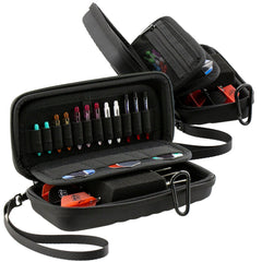 Bulls Orbis Dartcase S Dartkoffer in 5 Farben für 1 Satz Darts - Dart Tasche - Black - FutureDart