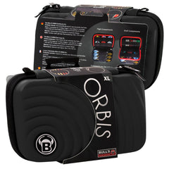 Bulls Orbis Dartcase XL Dartkoffer in 5 Farben für 2 Sätze Darts - Dart Tasche - Black - FutureDart
