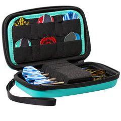 Bulls Orbis Dartcase XL Dartkoffer in 5 Farben für 2 Sätze Darts - Dart Tasche - mint - FutureDart