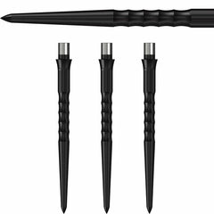 Caliburn Evo Dart Points Ripple - No Lip Silver - Black - Gold - Coral - Silver - 28 mm - FutureDart