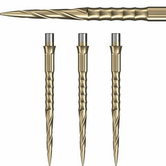 Caliburn Evo Dart Points Spiro - No Lip Silver - Black - Gold - Coral - Silver - 28 mm - FutureDart