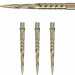 Caliburn Evo Dart Points Spiro - No Lip Silver - Black - Gold - Coral - Silver - 28 mm - FutureDart