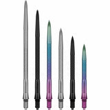 Caliburn EZ-EVO Dart Points Grooved Silver - Black - Coral