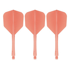 Caliburn SUP Lite Flights - Moulded Flight & Shaft - Standard No6 - Schwarz - Short 21.5 mm - FutureDart