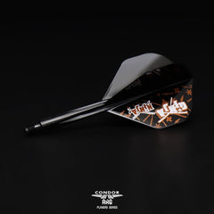 Condor AXE Ginja Ninja Standard Shape Flight Stems Shafts - S= 21.5mm - FutureDart