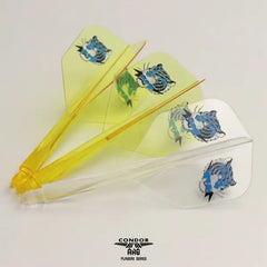 Condor AXE INAZUMA TIGER Standard / Small Shape Flight Stems Shafts - Standard - S= 21.5mm - FutureDart