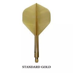 Condor AXE Metallic Standard Shape Flight Stems Shafts - Gold - S= 21.5mm - FutureDart