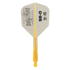 Condor AXE NEON THE KING Seo Byung Small Shape Flight Stems Shafts - S= 21.5mm - FutureDart
