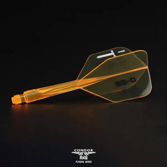 Condor AXE NEON THE KING Seo Byung Small Shape Flight Stems Shafts - S= 21.5mm - FutureDart