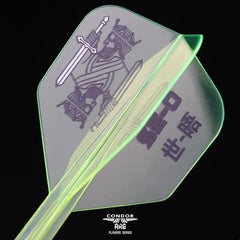 Condor AXE NEON THE KING Seo Byung Small Shape Flight Stems Shafts - S= 21.5mm - FutureDart