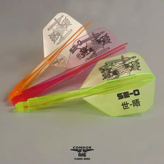 Condor AXE NEON THE KING Seo Byung Small Shape Flight Stems Shafts - S= 21.5mm - FutureDart
