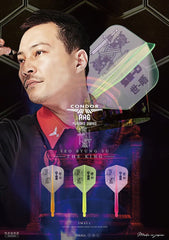 Condor AXE NEON THE KING Seo Byung Small Shape Flight Stems Shafts - S= 21.5mm - FutureDart