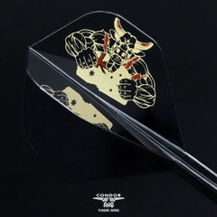 Condor AXE THE BULL James Bailey Standard - Small Shape Flight Stems Shafts - Schwarz - Standard - S= 21.5mm - FutureDart