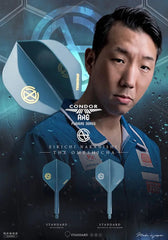 Condor AXE The Omeshicha Metallic Standard Shape Flight Stems Shafts - S= 21.5mm - FutureDart