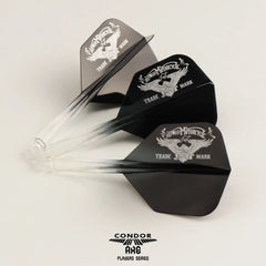 Condor AXE WEST BULL LA Gradation Small Shape Flight Stems Shafts - S= 21.5mm - FutureDart