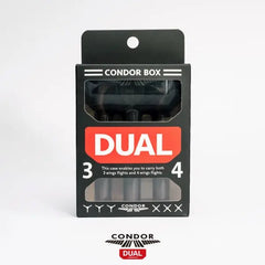 Condor Box DUAL Dart - Flight Case - Clear Black - FutureDart