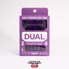Condor Box DUAL Dart - Flight Case - Clear purple - FutureDart