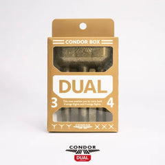 Condor Box DUAL Dart - Flight Case - Glitter Gold - FutureDart