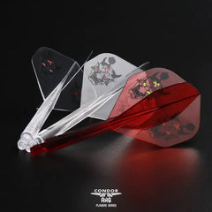 Condor AXE ONI MIX Juan Rodriguez Standard Shape Flight Stems Shafts - S= 21.5mm - FutureDart