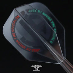 Condor AXE Special One 3 Small Shape Flight Stems Shafts - Clear - S= 21.5mm - FutureDart