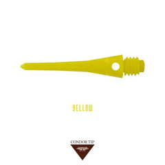 Condor Zero Stress 2BA Softdartspitzen (40 Stück) - Yellow - FutureDart