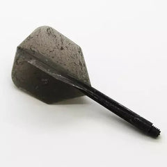 Condor Zero Stress Marble Black Small Shape Flight Stems Shafts - S= 21.5mm - FutureDart