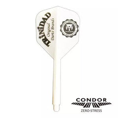 Condor Zero Stress Trinidad College Logo Small Shape Flight Stems Shafts - S= 21.5mm - FutureDart