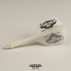 Condor Zero Stress WEST BULL LA Small Shape Flight Stems Shafts - Black - S= 21.5mm - FutureDart