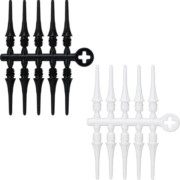 Cosmo Fit Point Plus 2BA Spitzen (50er Pack) Short 19mm - Black - FutureDart