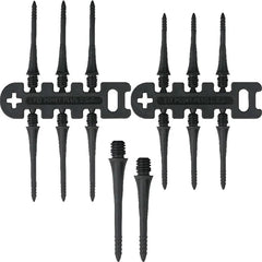 Cosmo Fit Point Plus Carbon Conversion Points 6 Stück 25mm - 30mm - 25 mm - FutureDart