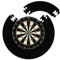 Designa Dartboard Surround - Jigsaw - Black - FutureDart
