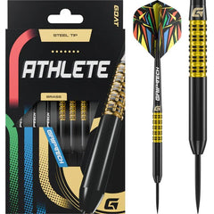GOAT Athlete Brass Yellow Steeldarts 12g - FutureDart
