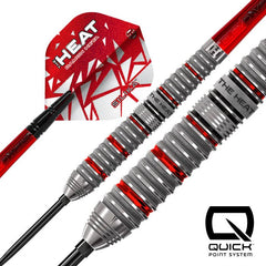Harrows Damon Heta Series 4 Quick Point Steeldarts 21g, 23g, 24g, 25g - 21g - FutureDart