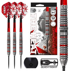 Harrows Damon Heta Series 4 Quick Point Steeldarts 21g, 23g, 24g, 25g - 21g - FutureDart