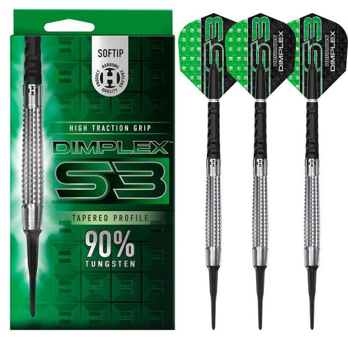 Harrows DIMPLEX S3 Tapered Softdarts 18g, 20g - 18g - FutureDart