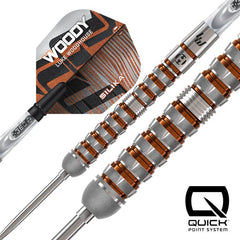 Harrows Luke Woodhouse Series 3 Quick Point Steeldarts 21g, 23g, 25g - 21g - FutureDart