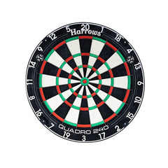 Harrows Quadro 240 Steeldartboard - FutureDart