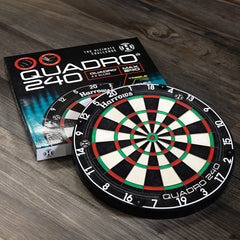 Harrows Quadro 240 Steeldartboard - FutureDart
