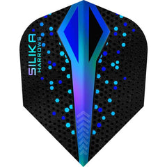 Harrows Silika Tough Crystalline Coating Colourshift No6 Flights - Blue - FutureDart