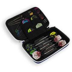 Harrows Smart Case XL Dartwallet - Grau/Rot - FutureDart