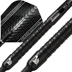 Harrows Supergrip Black Edition Softdarts 18g, 20g - 16g - FutureDart
