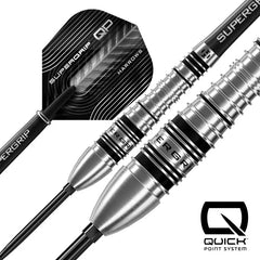 Harrows Supergrip Bomb 90% Quick Point Steeldarts 23g, 25g - 23g - FutureDart
