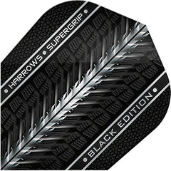 Harrows Supergrip Flights - Black Edtion - FutureDart
