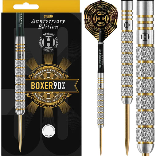 Harrows Anniversary Edition Boxer Parallel Steeldarts 21g, 23g, 25g