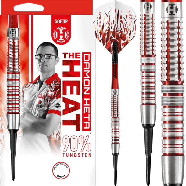 Miękkie rzutki Harrows Damon Heta V2 18g, 20g
